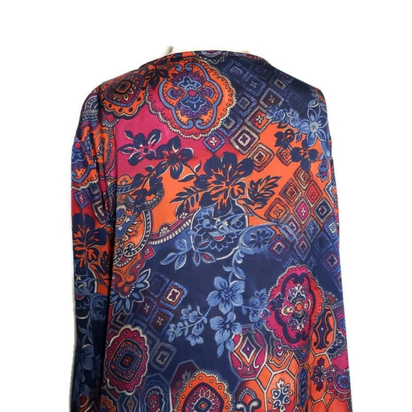 Jones New York embroidered tunic top size L - Picture 3 of 9